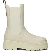 Scotch & Soda Dames Chelsea Boots Aubri Chelsea Long - Beige - Maat 40