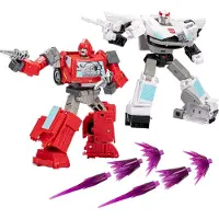 Hasbro Studio Series 86 Buzzworthy Bumblebee Battle Damage Ironhide & Prowl-actiefiguren, 2-pack