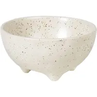 Broste Copenhagen Nordic Vanilla Servies kom op pootjes Ø11 x H5,5 cm Bowl with Small Feet