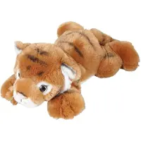 Ravensden Pluche knuffel dieren bruine Tijger 25 cm - Knuffeldier