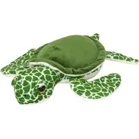 Nature Planet Pluche knuffel zeeschildpad van 30 cm - Knuffel zeedieren