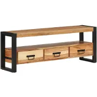vidaXL Tv-meubel 120x30x45 cm massief acaciahout