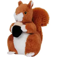 Sandy Pluche speelgoed knuffeldier Eekhoorn van 23 cm - Knuffeldier