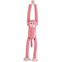 Ravensden Pluche hangende knuffels aapjes 55 cm - Knuffel bosdieren
