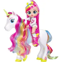 Cry Babies 3 Bff Dreamy Series And Its Rym Unicorn Doll 23.7x21.7x11 Cm Roze