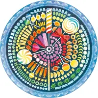 Ravensburger puzzel Candy - Legpuzzel - 500 stukjes
