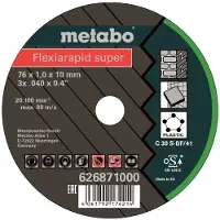 Metabo 626871000 Snijschijf, haakse slijper