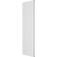 VIPERA Mares dubbele handdoekradiator 47 x 180 cm centrale verwarming mat wit zij- en middenaansluiting 1821W