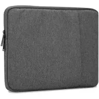 Cadorabo Stoffen laptoptas 13.3 Inch (13.30", Universeel), Laptoptas, Grijs