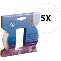 Henzo Plakmiddelen Fototape 5-pak
