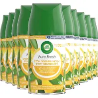 Air Wick Freshmatic Luchtverfrisser - Pure Fresh - Verfrissende Citroenbloesem- 250 ml - 10 stuks - Voordeelverpakking