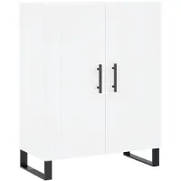 vidaXL Dressoir, wit, 69,5 x 34 x 90 cm, houtvezel