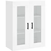 vidaXL Wandkast 69,5x34x90 cm wit