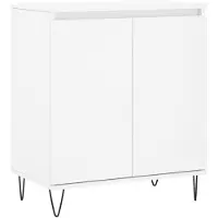 vidaXL Dressoir 60x35x70 cm bewerkt hout wit