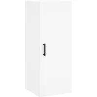 vidaXL Wandkast, wit, 34,5 x 34 x 90 cm