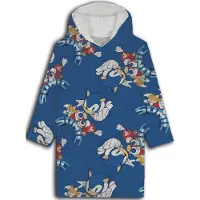 Procos Hoodie Fleece deken, Blue Wonder - Kind - One Size