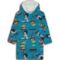 Naruto Hoodie Fleece Deken, Ninja Hero - Volwassen - One Size