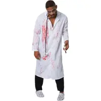 Dressforfun Griezelige dokter XXL - verkleedkleding kostuum halloween verkleden feestkleding carnavalskleding carnaval feestkledij partykleding - 302289