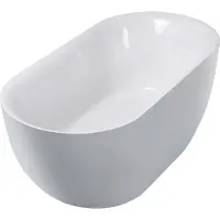 Lykke badkuip Arctic Deluxe, 1700x750x580 mm, wit