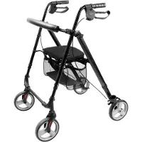 Arvo Rollator - Aero, Zvart