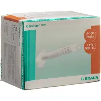 B Braun Insuline 100 1ml 0,3x12mm G30 single (Insulinepriet)