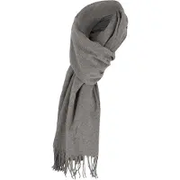 Sarlini Effen Sjaal Grijs Winter Sjaal Effen Grijs Dames Sjaal Effen grijs