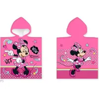 Minnie mouse Poncho 55x110cm Katoen Badlaken