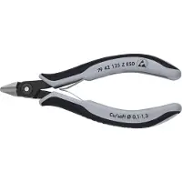 Knipex 79 42 125 Z ESD ESD Zijkniptang Met facet 125 mm
