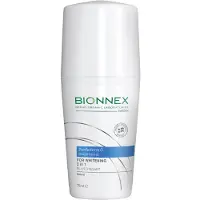 Bionnex 3x Perfederm Deomineral Roller 2 In 1 Voor Whitening 75 Ml