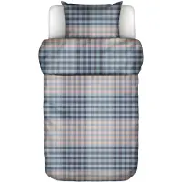 Marc O'Polo Dekbedovertrek Klaudi Powder Blue Flanel-240 x 200 / 220 cm | Lits-Jumeaux