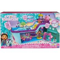 Gabby's Dollhouse Set - 18 Onderdelen - CAT-Fantastische Cruise - - OneSize - Poppen Accessoires