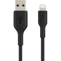 Belkin PVC USB-A-naar-Lightning 1 Meter Zwart