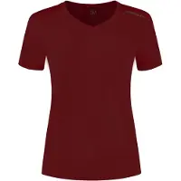 Rogelli Promo Hardloopshirt Dames - Korte Mouwen - Bordeaux - M