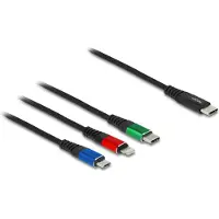 DeLOCK 86596 USB-C Ladekabel 3 in 1