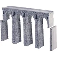 Noch 58660 H0 Breuksteenviaduct 1 spoor Universeel (l x b x h) 370 x 44 x 245 mm