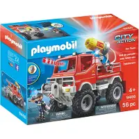 Playmobil Brandweer Terreinwagen Met Waterkanon