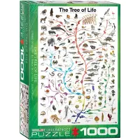 Eurographics Evolution De Levensboom Puzzel van 1000 Stukjes Groen