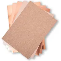 SIZZIX 50 vellen Opulent cardstock rose gold -
