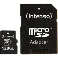 Intenso Premium microSDXC-kaart 128 GB Class 10, UHS-I Incl. SD-adapter
