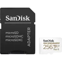 SanDisk MAX ENDURANCE 256 GB MicroSDXC UHS-I Class 10