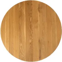 Livin24 Tafelblad Sven rond eikenhout Ø80 cm
