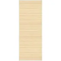 vidaXL Tapijt 80x200 cm bamboe natuurlijk