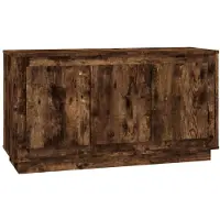 Super Merchant Dressoir 102x35x55 cm bewerkt hout gerookt eikenkleurig