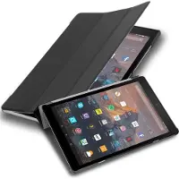 Cadorabo Tablet boekomslag (HD 10 2017 (7e gen.)), Tablethoes, Zwart