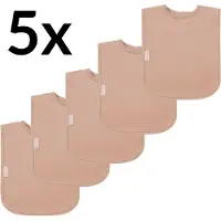 Funnies Interlock Slabben 5-Pack | Pinkstone | Set Van 5 Stuks | Slabbers