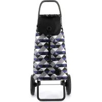 Rolser Boodschappentrolley Opvouwbaar I-Max Sahara - 2 Grote Wielen - Azul