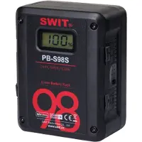 Swit PB-S98S 98Wh Multi-Sockets Square Cine Battery, V-mount