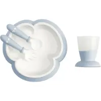 BabyBjörn Babybjänrn Baby Serviesset - 4 Delig - Pastelblauw