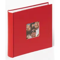 Walther design ME-116-R Fun - Memo insteekalbum - 200 foto's 13 x 18 cm - Rood