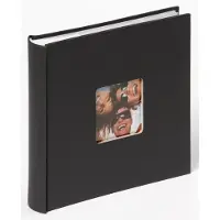 Walther design ME-116-B Fun - Memo insteekalbum - 200 foto's 13 x 18 cm - Zwart